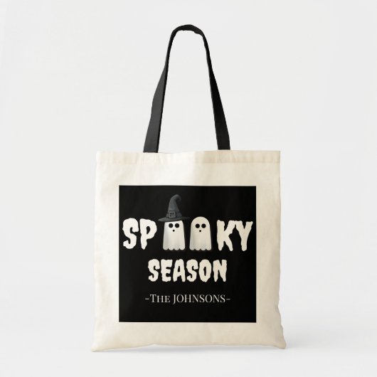 Spooky Season Tote Bag - Trick oder Treat Bag Tragetasche (Vorne)