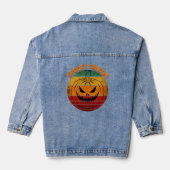 Spooky Season Vintag Jeansjacke (Rückseite)