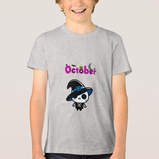 Spooky Season Witch, Tri-Blend Shirt (Vorderseite)