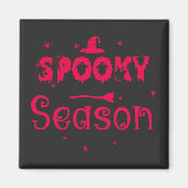 Spooky Season Witz Hat Magnet (Vorne)
