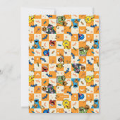 Spooky Sesamstraße Halloween Einladung (Rückseite)