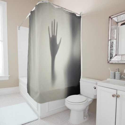 Spooky Shadow Halloween-Party Duschvorhang (Beispiel)
