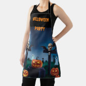 "Spooky Shadows: Halloween auf dem Friedhof" Schürze (InSitu)