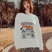 Spooky Shakes Kawaii Cozy Fall Sweatshirt