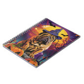 Spooky Shar Pei Hund Halloween Hexe und Pumpkin Notizblock (Linke Seite)