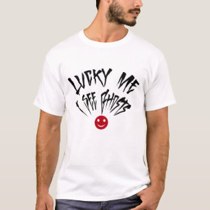 Spooky Sightseeing: Ich sehe glücklich Geister T-Shirt