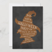 Spooky-Silhouette-Halloween-Party Einladung (Vorderseite)