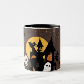 Spooky Sip - Halloween-Hipton-Tasse! Zweifarbige Tasse (Mittel)