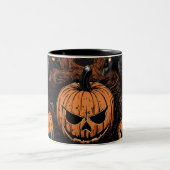 Spooky Sips: Sammlung Halloween-Tasse Zweifarbige Tasse (Mittel)