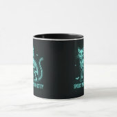 Spooky Skele-Kitty Mug Tasse (Zentrum)