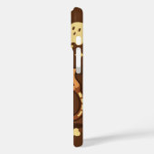 Spooky Skeleton Cat and Ghost  Case-Mate iPhone Hülle (Rückseite / Links)