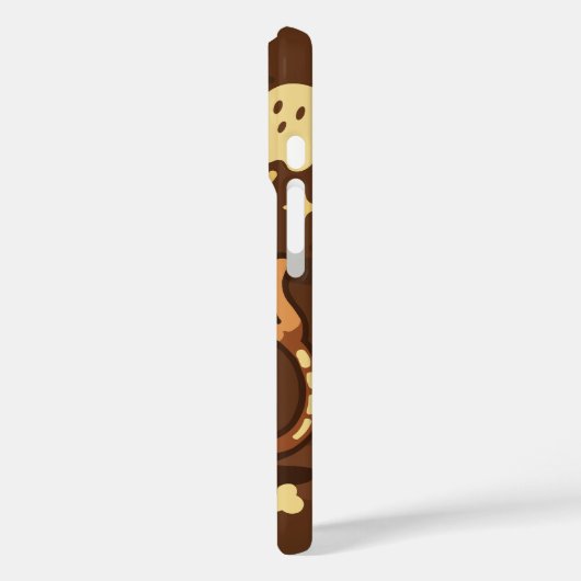 Spooky Skeleton Cat and Ghost  Case-Mate iPhone Hülle (Rückseite / Links)