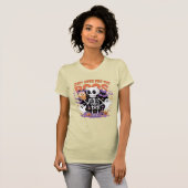 Spooky Skeleton Halloween-Party T-Shirt (Vorne ganz)