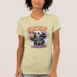 Spooky Skeleton Halloween-Party T-Shirt
