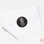 Spooky Skeleton Halloween Sticker | Creepy Niedlic (Umschlag)