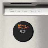 Spooky Skeleton Hände. Happy Halloween. Magnet (In Situ (Geschirrspüler))