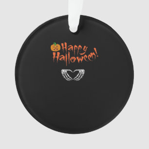 Spooky Skeleton Hände. Happy Halloween. Ornament