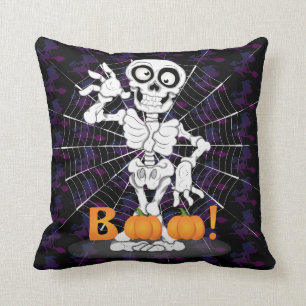 Spooky Skeleton Kissen