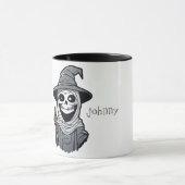 Spooky Skeleton Mage Tasse (Zentrum)
