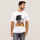 Spooky Skeleton mit Top Hat Halloween Dekoration (Vorne ganz)