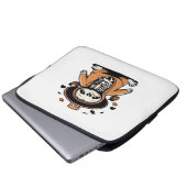 Spooky skeleton sloth trick or treating Classic T- Laptopschutzhülle (Vorne Knopf)