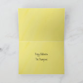 Spooky Skeleton X-Ray Halloween Karte (Innenseite)