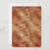 Spooky Skeletons tanzen - Halloween-Party Einladung (Rückseite)