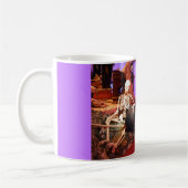 Spooky Skelette zu Halloween Kaffeetasse (Links)