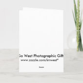 Spooky Skull Karte (Rückseite)