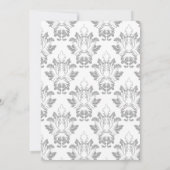 Spooky Skull RIP Zwanziger 20er Funny 30th Birthda Einladung (Rückseite)