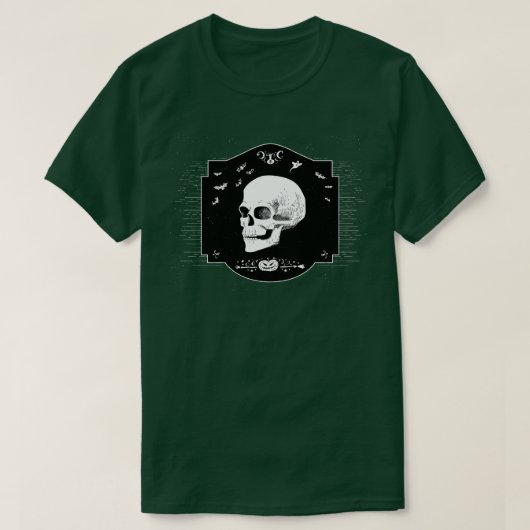Spooky Skull T-Shirt (Design vorne)