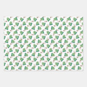 Spooky Skulls und Grabsteine Halloween Geschenkpapier Set (Vorderseite 2)