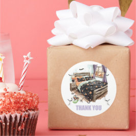 Spooky Sleepover Danke an die Aufkleber