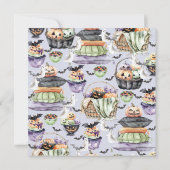 Spooky Sleepover Dankeskarte (Rückseite)