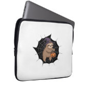 Spooky Sloth Halloween Fun - Cute Trick-or-Treat A Laptopschutzhülle (Vorne Rechts)