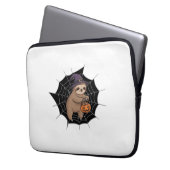 Spooky Sloth Halloween Fun - Cute Trick-or-Treat A Laptopschutzhülle (Vorderseite Links)