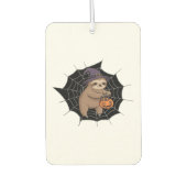 Spooky Sloth Halloween Spaß - Niedlicher Trick ode Autolufterfrischer (Vorderseite)