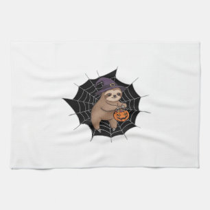Spooky Sloth Halloween Spaß - Niedlicher Trick ode Geschirrtuch