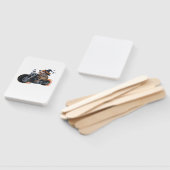 Spooky Sloth Motorrad-Ride Halloween Biker Fun C Fächer (Non-assembled)