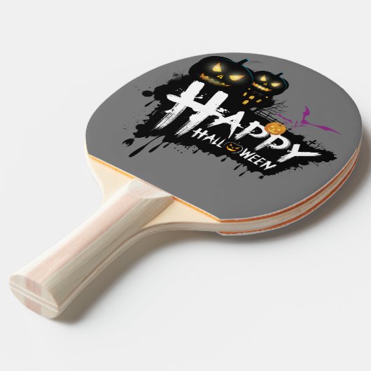 Spooky Smash: Halloween Edition Ping Pong Paddle Tischtennis Schläger (Vorderseite)