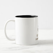 Spooky Soft Series Lantern Tasse - Minimales Hallo (Links)