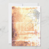 Spooky Soiree Feiertagskarte (Rückseite)