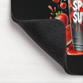Spooky Sommergetränke Summerween Vibes Funny Summe Mousepad (Ecke)