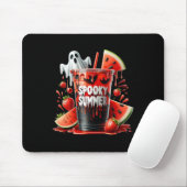 Spooky Sommergetränke Summerween Vibes Funny Summe Mousepad (Mit Mouse)