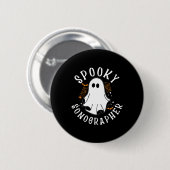 Spooky Sonographe Button (Vorne & Hinten)