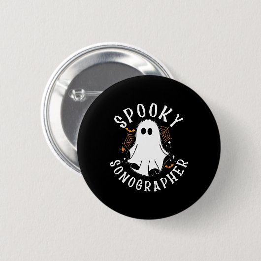 Spooky Sonographe Button (Vorne & Hinten)