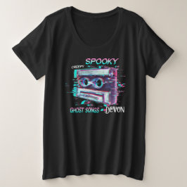 Spooky Sounds zitieren Roboter-Krankenschwester ha Große Größe T-Shirt