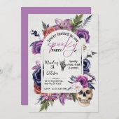 Spooky Spektakulär - Join Us, wenn Sie es wagen! Einladung (Vorne/Hinten)