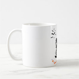 Spooky & Spettrale - zweisprachiges Halloween-Desi Kaffeetasse