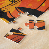 Spooky Sphynx Cat Halloween und Pumpkin Puzzle (Seite)